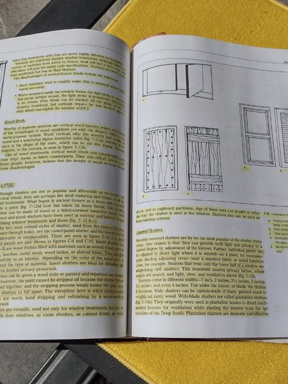 Set of 5 Books with a VHS Tape of Window Treatments